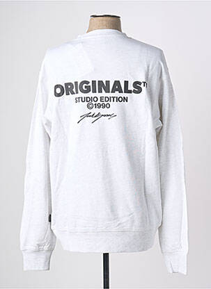 Mikroskopas ilgos rankovės ilgos rankovės pilka JACK & JONES vyras