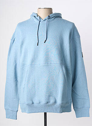 Kapišonas kišenės ilgos rankovės mėlyna JACK & JONES vyras