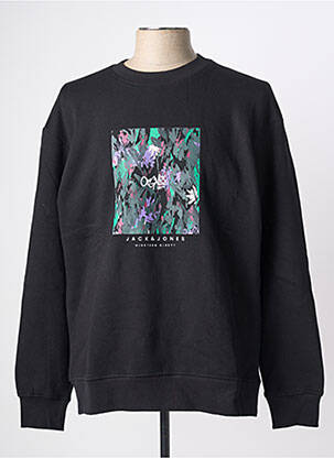 Mikroskopas tamprumas ilgos rankovės juodas JACK & JONES vyras