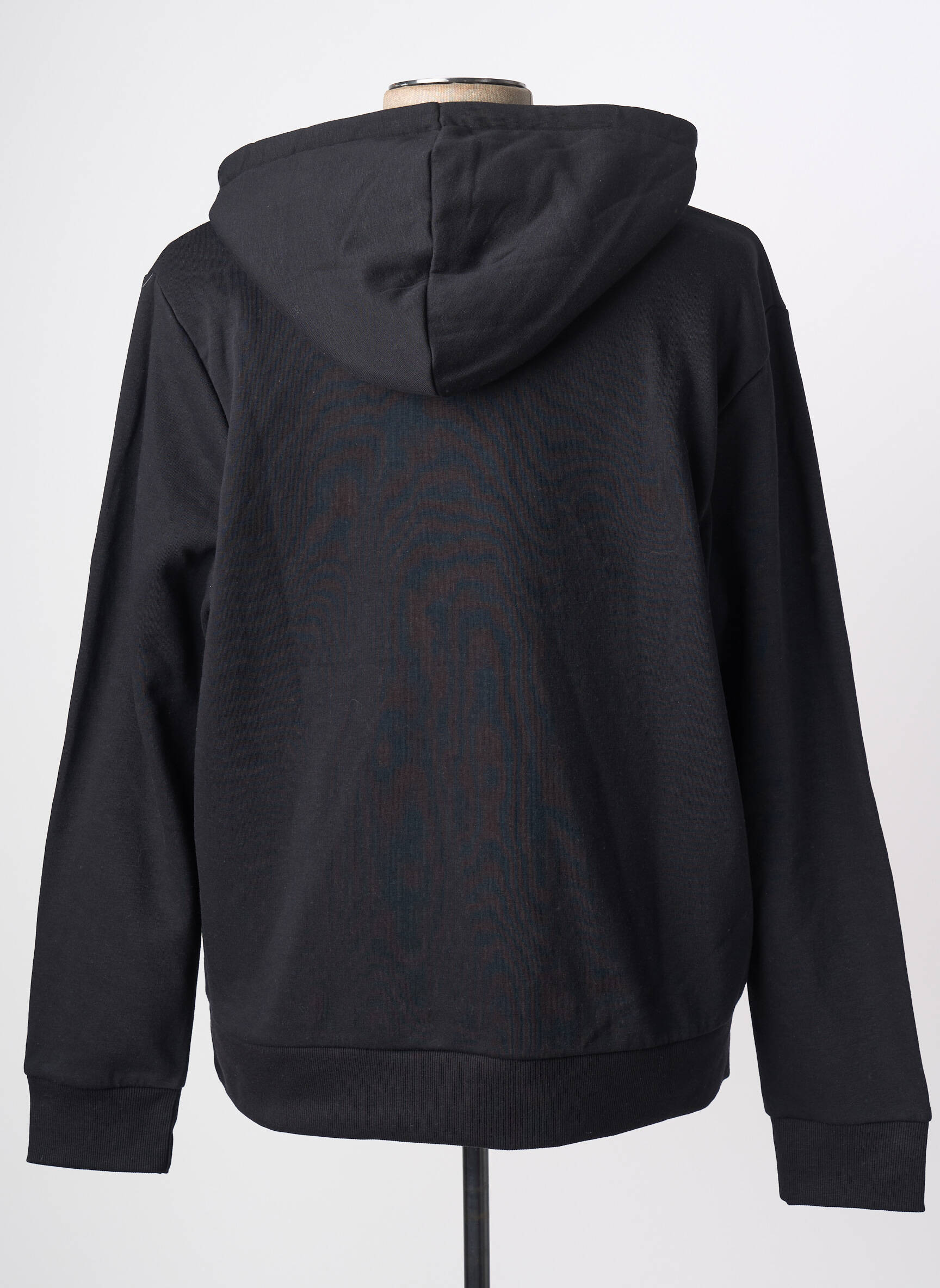 Kapišonas kišenės ilgos rankovės juodas JACK & JONES vyras
