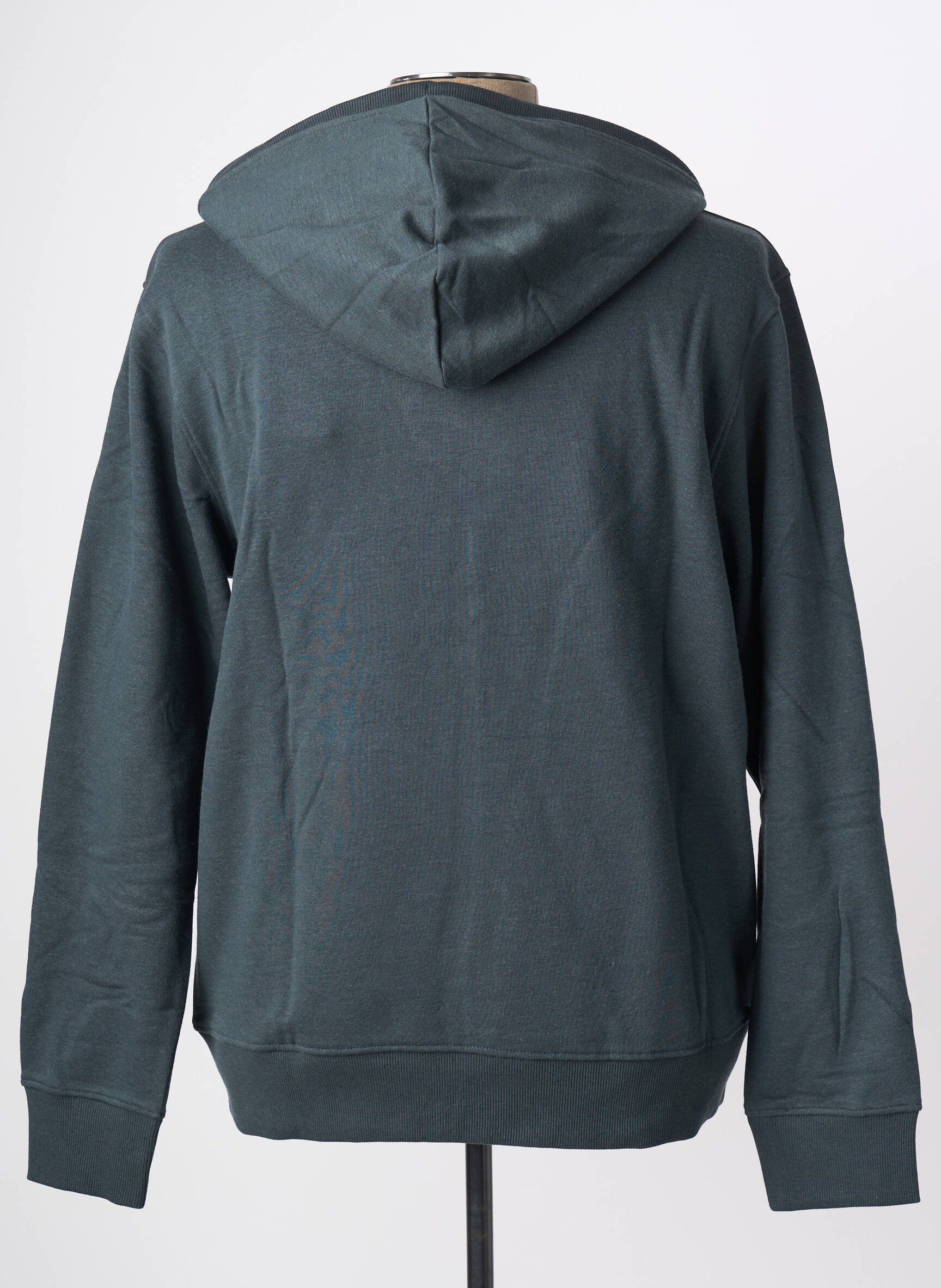 Kapišonas kišenės ilgos rankovės žalias JACK & JONES vyras