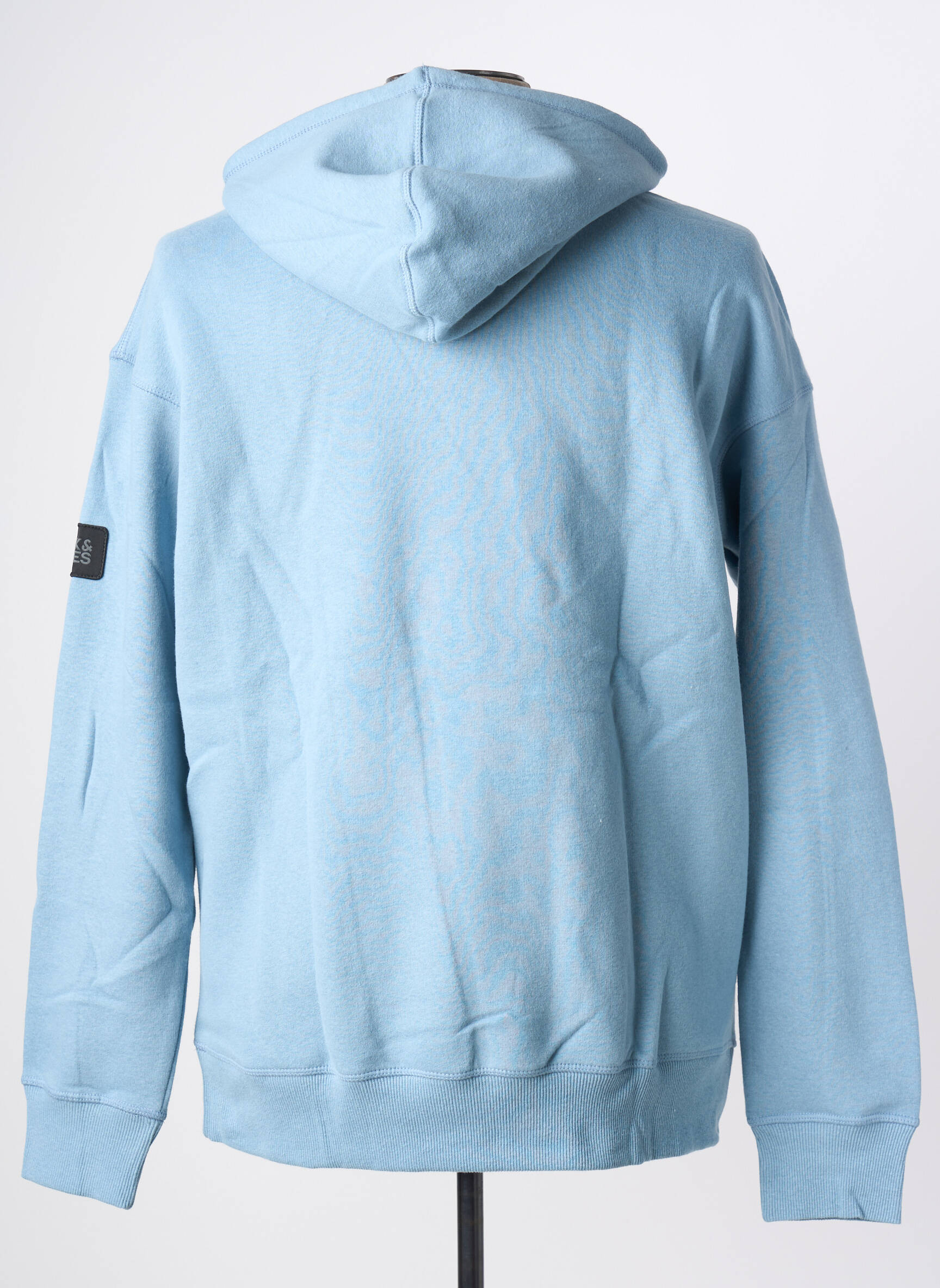 Kapišonas kišenės ilgos rankovės mėlyna JACK & JONES vyras