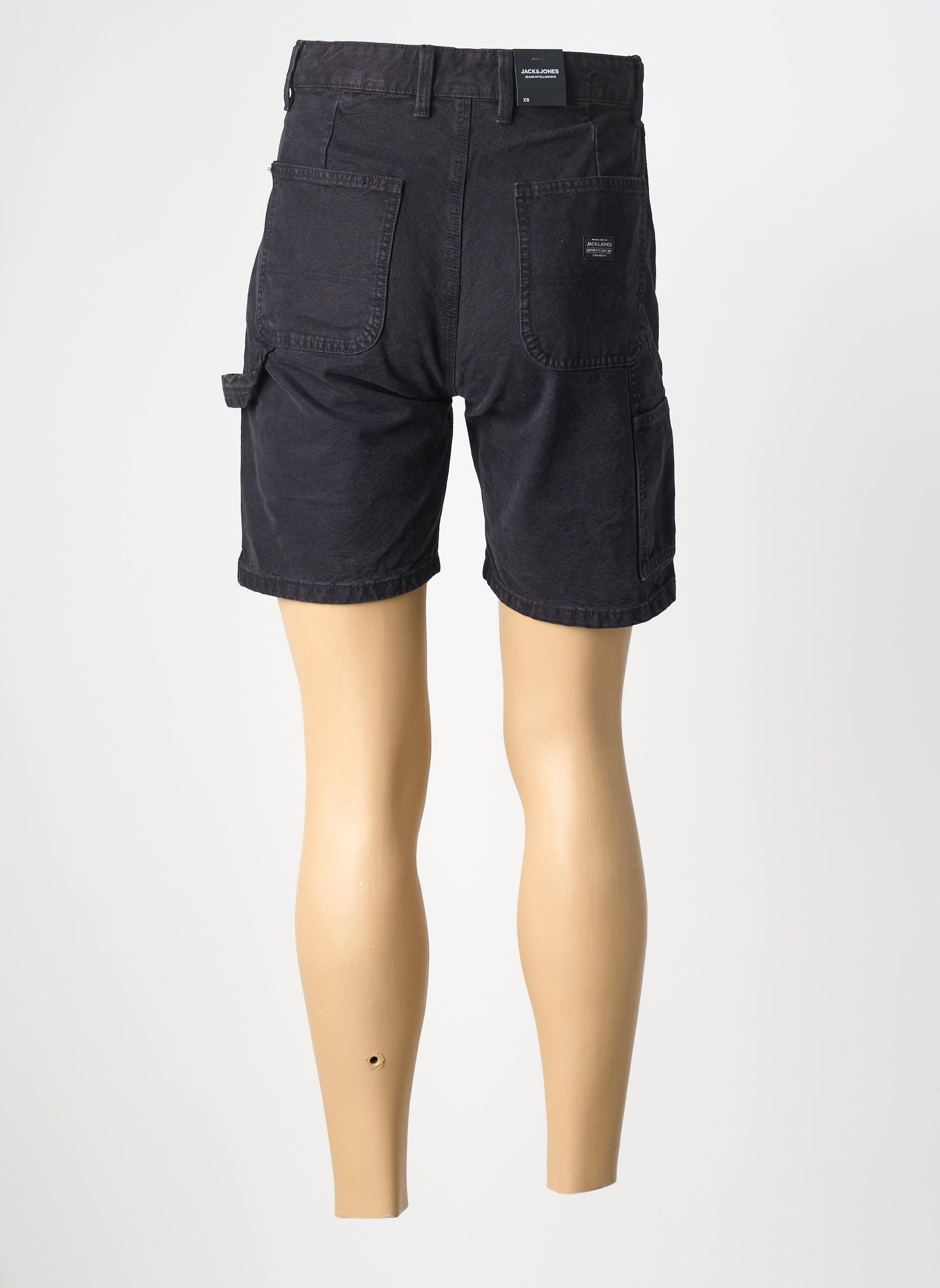 Bermudas tiesi kirpimas normala dydis juodas JACK & JONES vyras