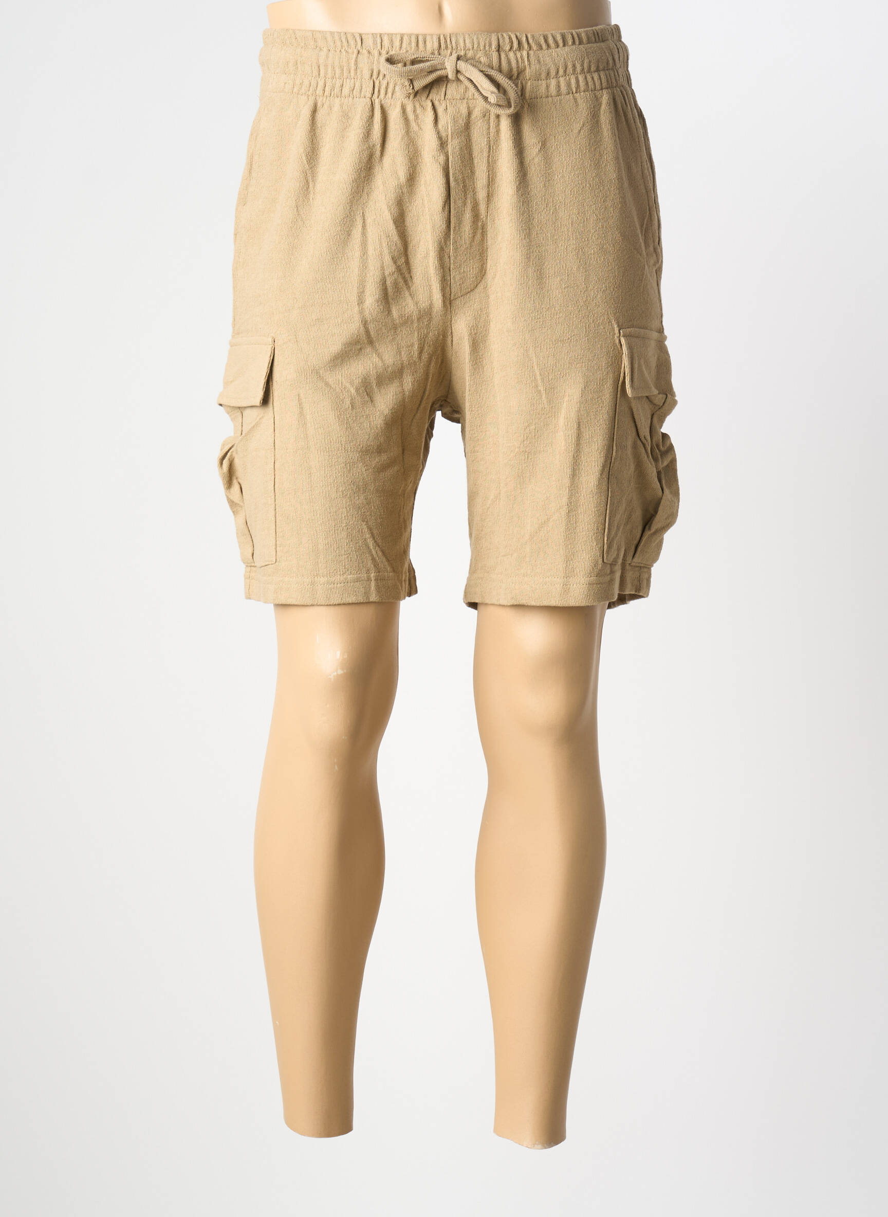 Bermudas elastinė dydis normala dydis rudas JACK & JONES vyras