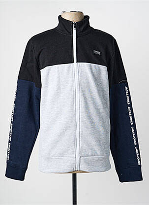 Kasdienis švarkas apatinė dalis siaura pilka JACK & JONES vyras