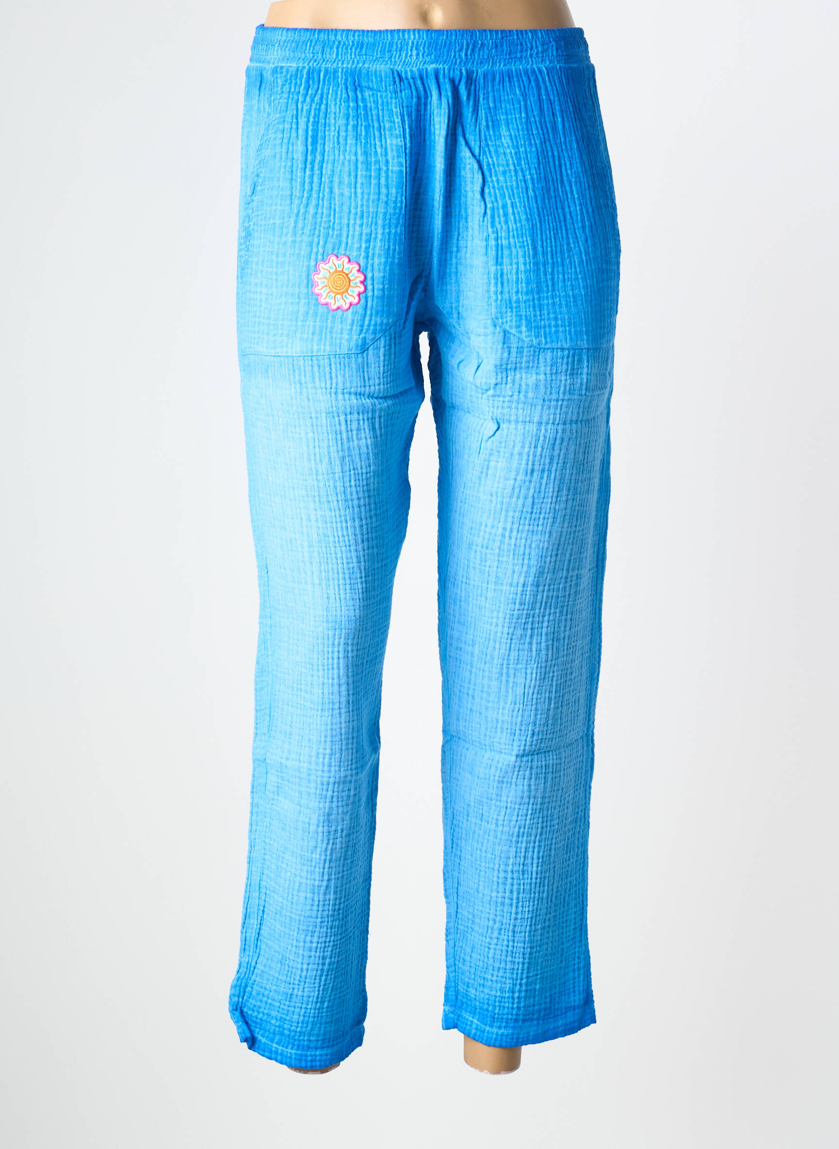 7/8 kelnės elastinė dydis normala dydis mėlyna NINE TEES moteris