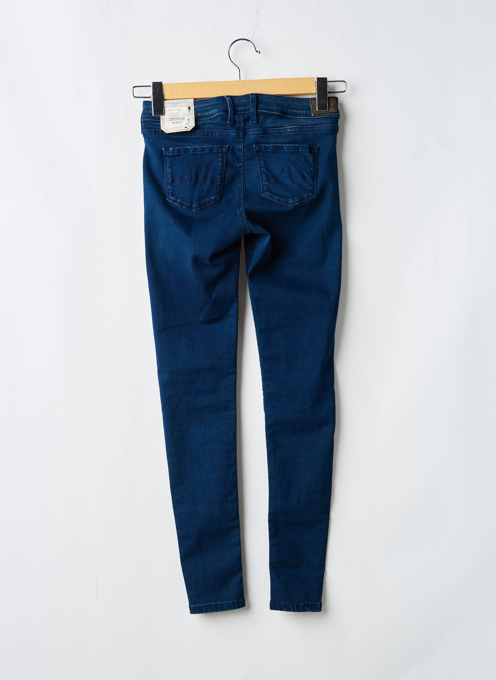 Lieknos džinsai tamprumas maža dydžio mėlyna PEPE JEANS moteris