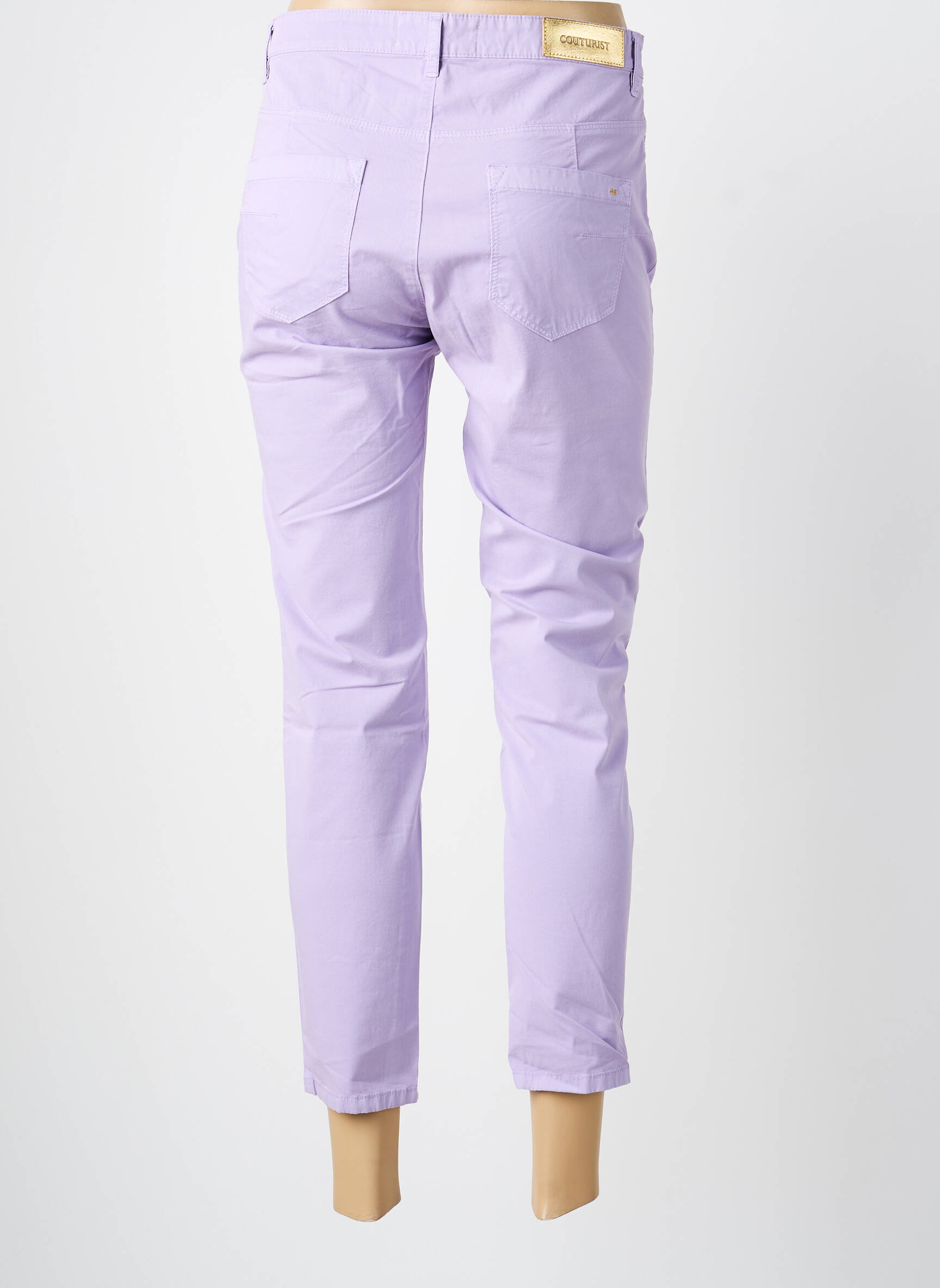 7/8 kelnės tamprumas normala dydis violetinis COUTURIST moteris