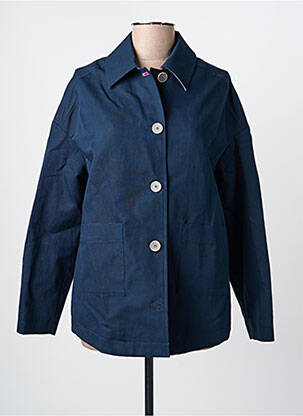 Paltas kišenės be gobtuvų mėlyna TRENCH & COAT moteris