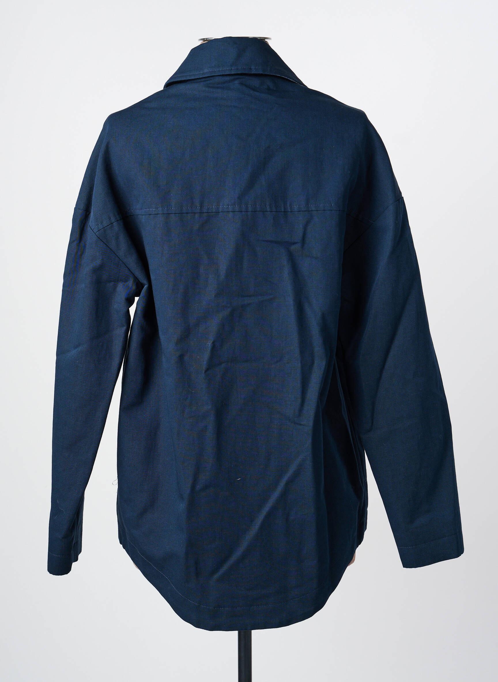 Paltas kišenės be gobtuvų mėlyna TRENCH & COAT moteris