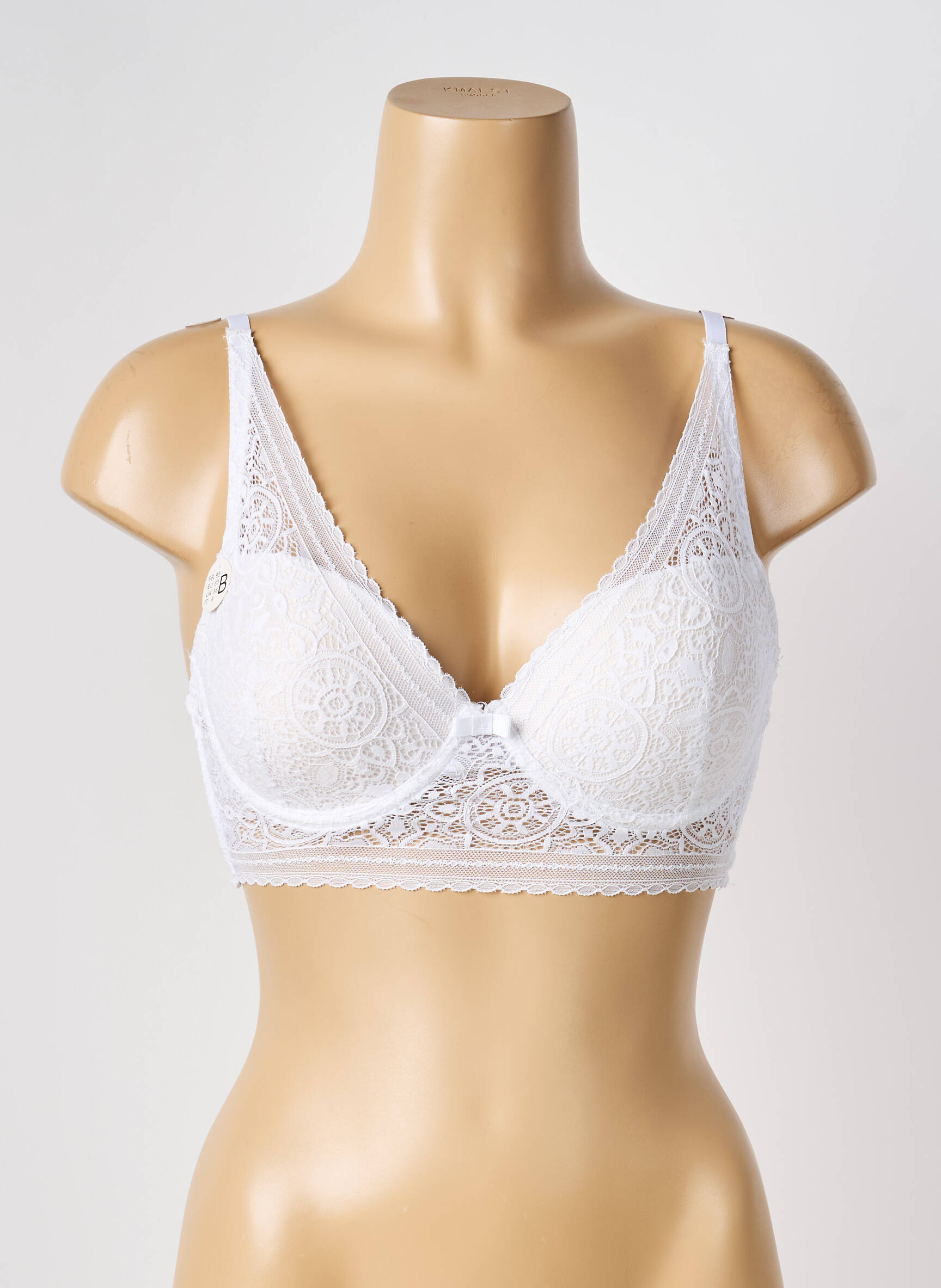 Liemenėlė push-up liemenėlė su aukštu palaikymu push-up liemenėlė su aukštu palaikymu baltas LILI & ZOÉ moteris