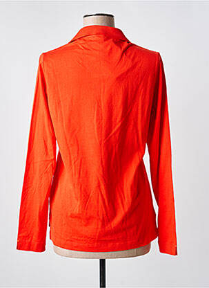 Polo ilgos rankovės ilgos rankovės oranžinė SAINT JAMES moteris