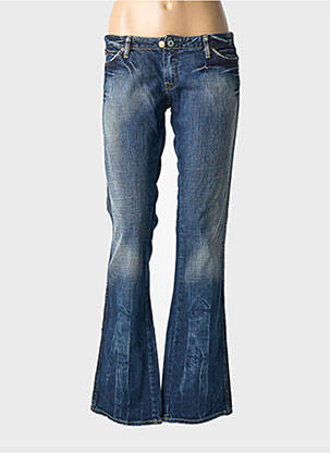 Bootcut džinsai tamprumas maža dydžio mėlyna LE TEMPS DES CERISES moteris