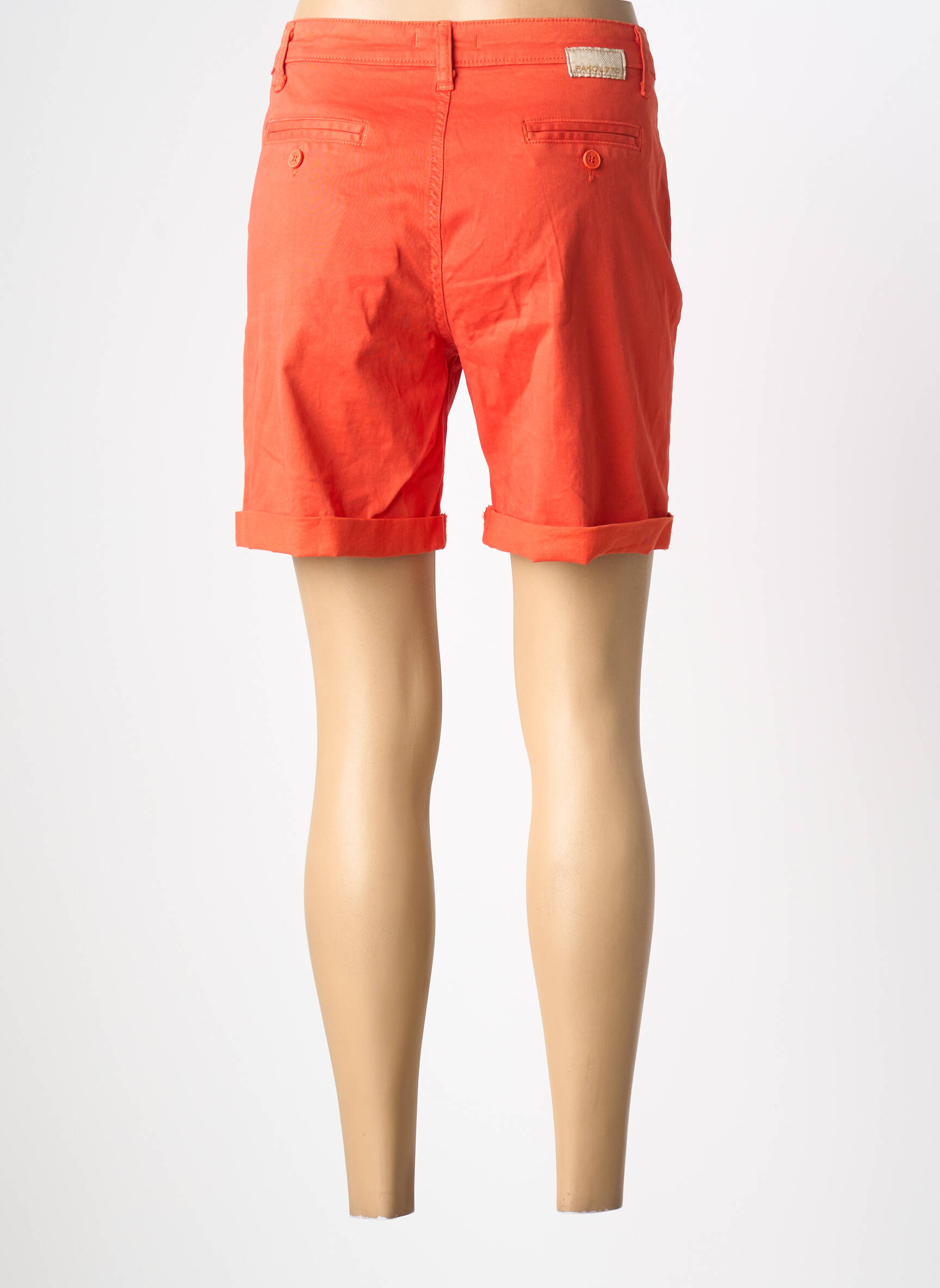 Bermudas oranžinė PAKO LITTO moteris