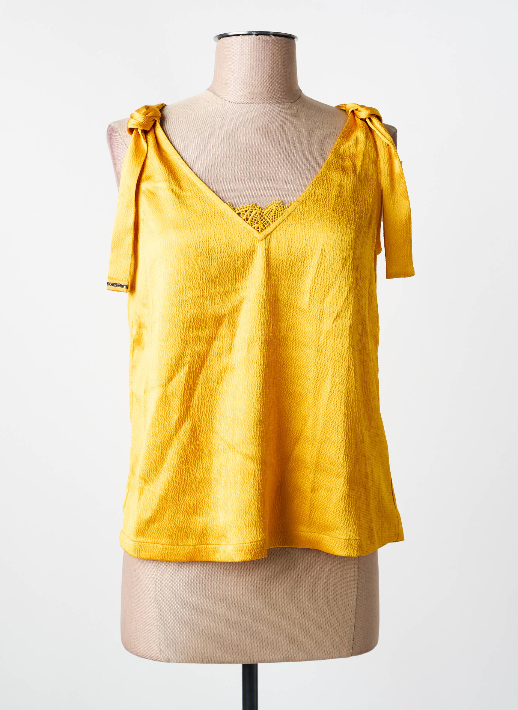Viršūnė geltona ONE STEP moteris