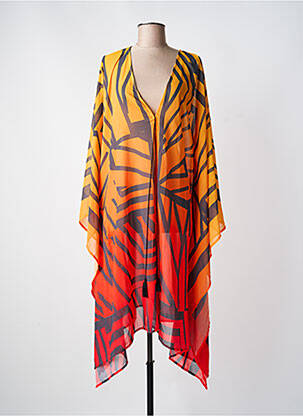Ilgų rankovių tunika lengva ir skaidri geltona SUNFLAIR moteris