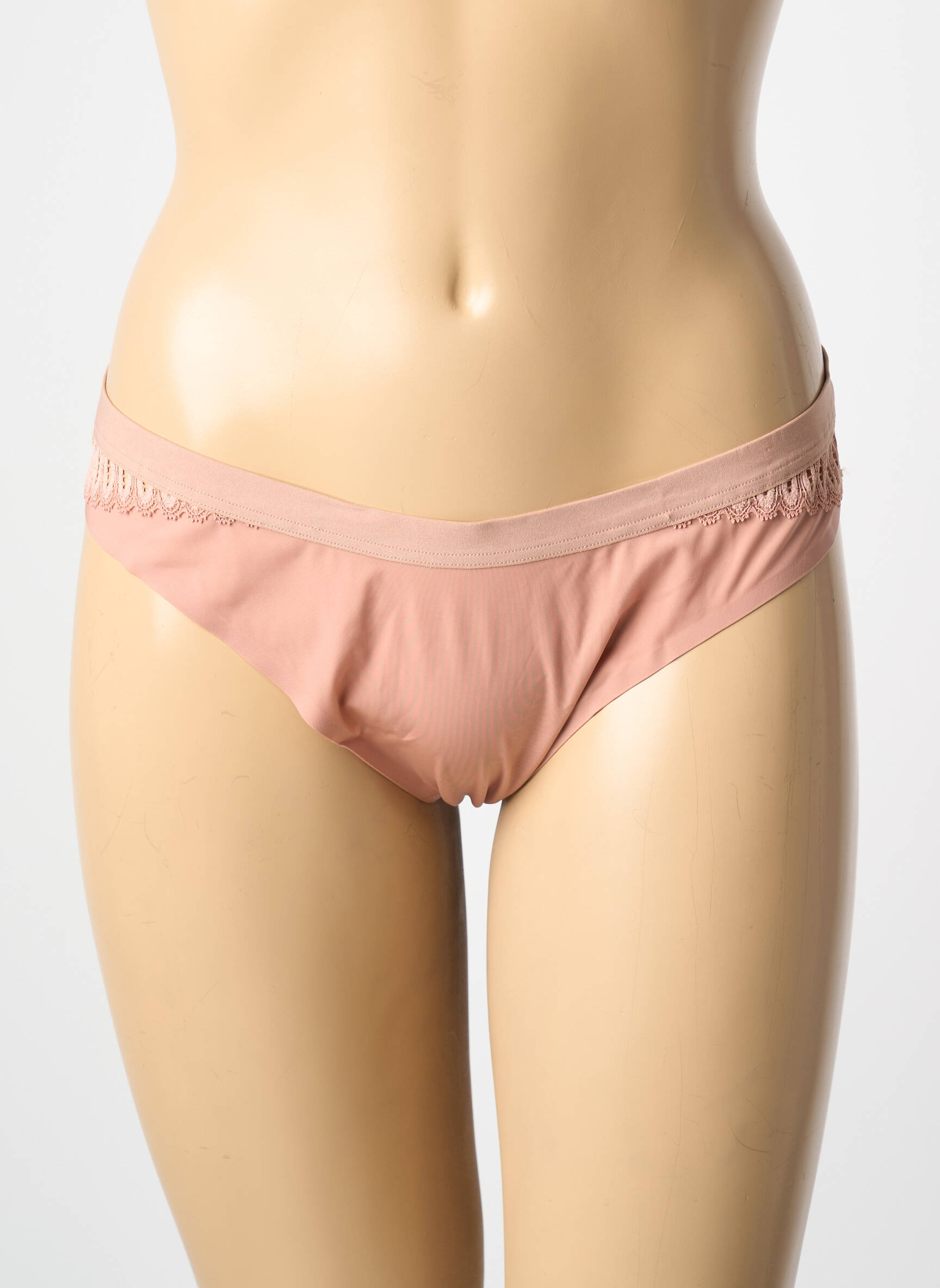 Tanga satino efektas rožinė TRIUMPH moteris