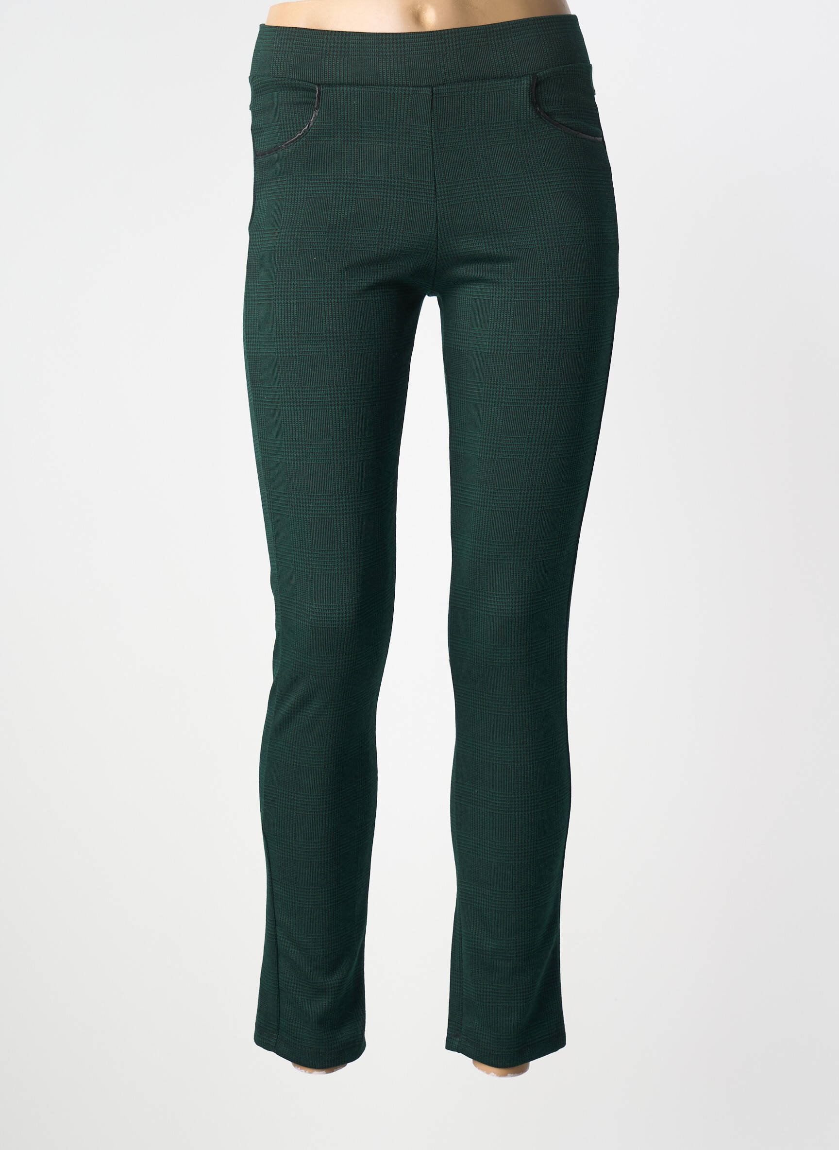Jegging jersey audinys normala dydis žalias JANIRA moteris