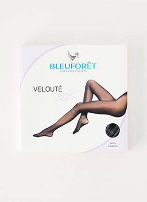 Kojinės tamprumas juodas BLEU FORET moteris