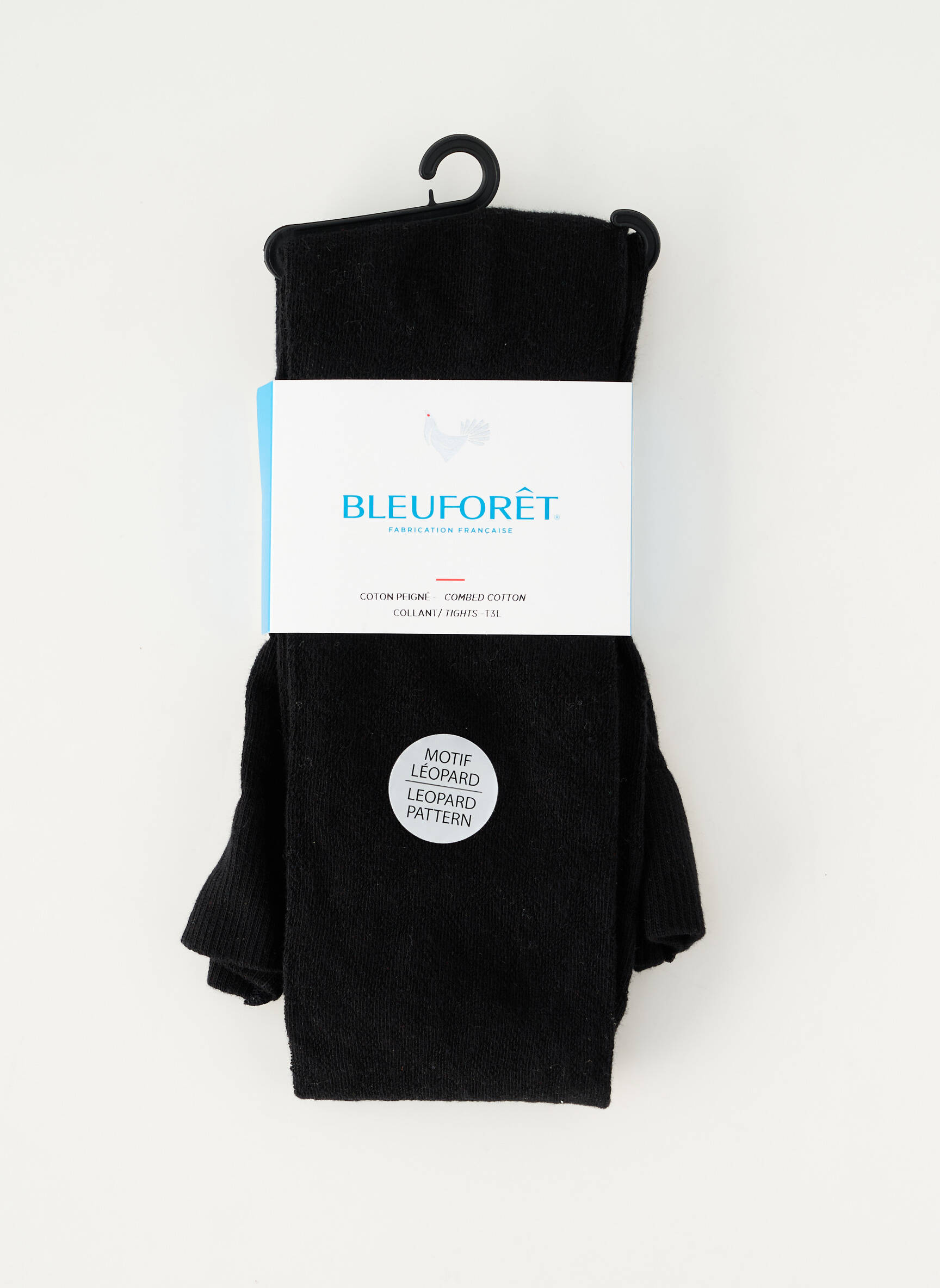 Kojinės tamprumas juodas BLEU FORET moteris