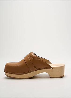 Mule/sabotai satino audinys kulnas nuo 4 iki 6 cm rudas SCHOLL moteris