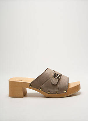 Mule/sabotai pusiau kompensuotas kulnas nuo 4 iki 6 cm pilka SCHOLL moteris
