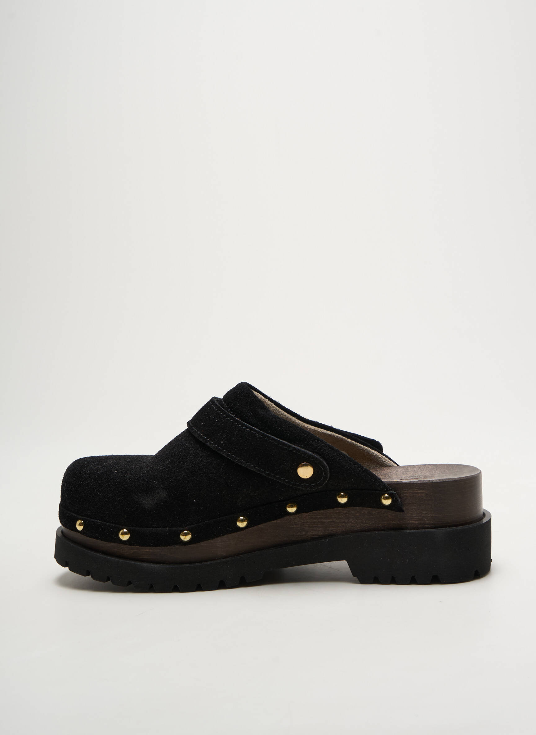 Mule/sabotai pado pėdos arkos kulnas nuo 4 iki 6 cm juodas SCHOLL moteris