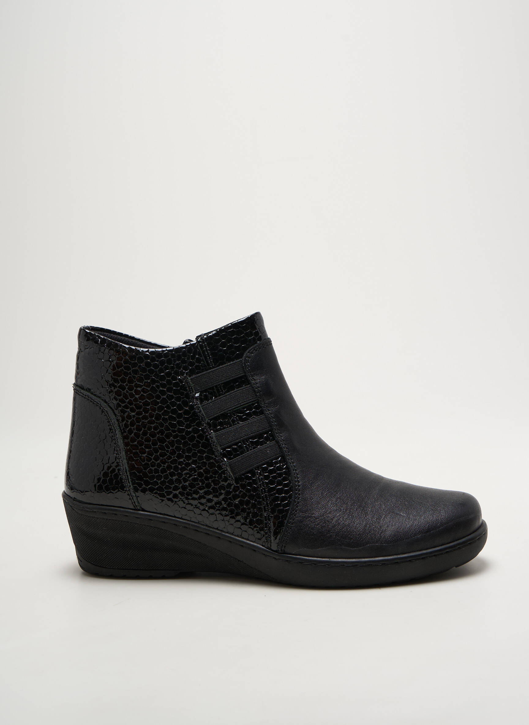 Batai/botai lygus audinys kulnas nuo 4 iki 6 cm juodas PEDRO TORRES moteris
