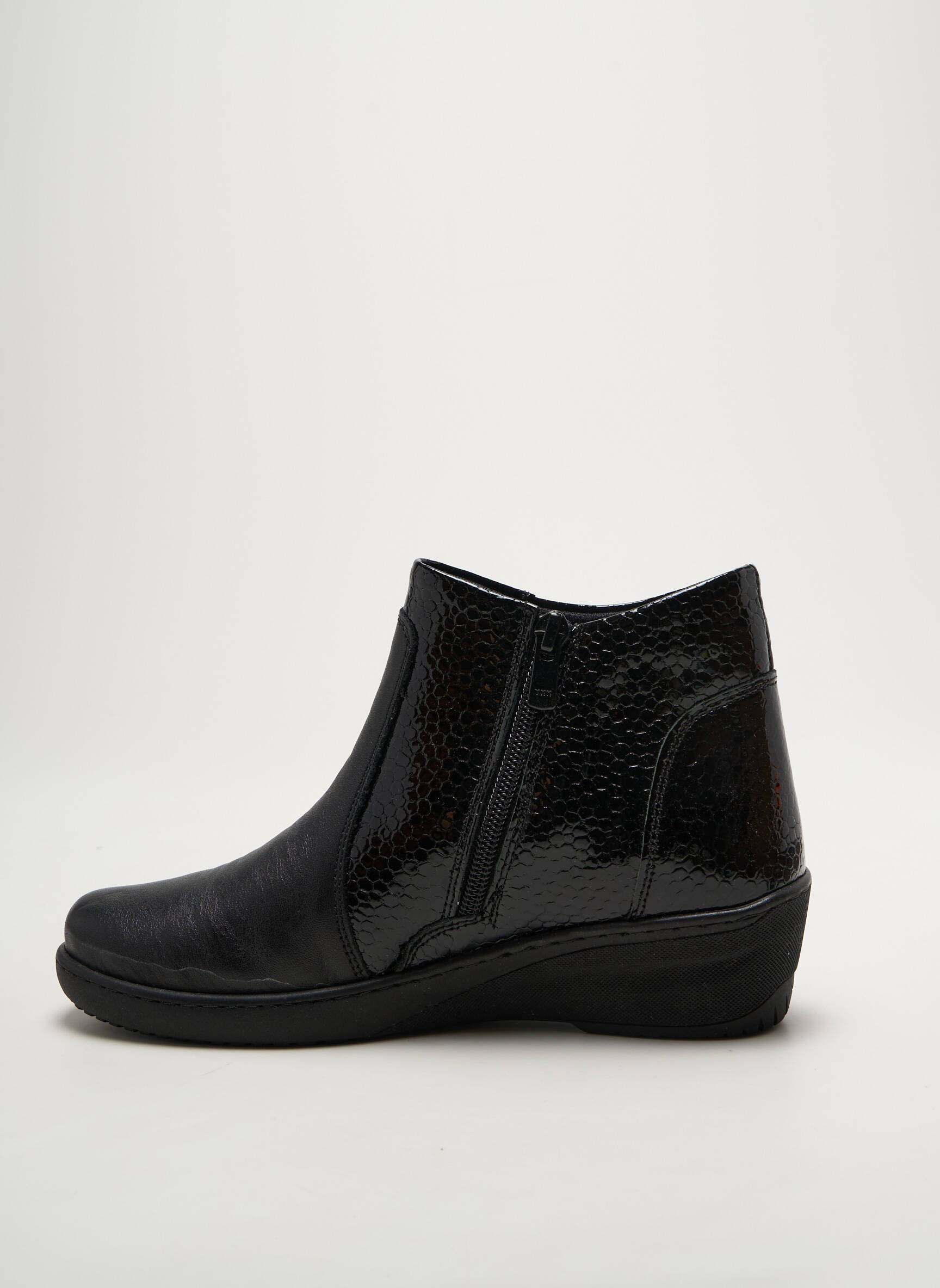 Batai/botai lygus audinys kulnas nuo 4 iki 6 cm juodas PEDRO TORRES moteris