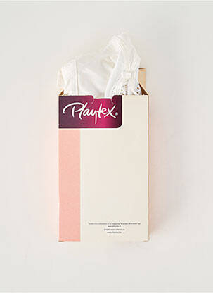 Liemenėlė be rėmo be rėmo baltas PLAYTEX moteris