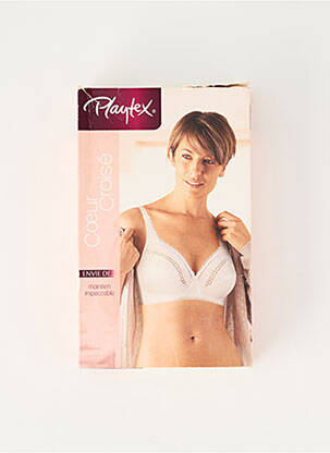 Liemenėlė be rėmo be rėmo kremas PLAYTEX moteris