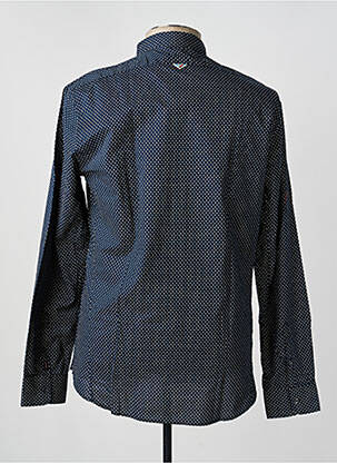 Ilgomis rankovėmis marškinys centrinė iškirptė mėlyna SCOTCH & SODA vyras