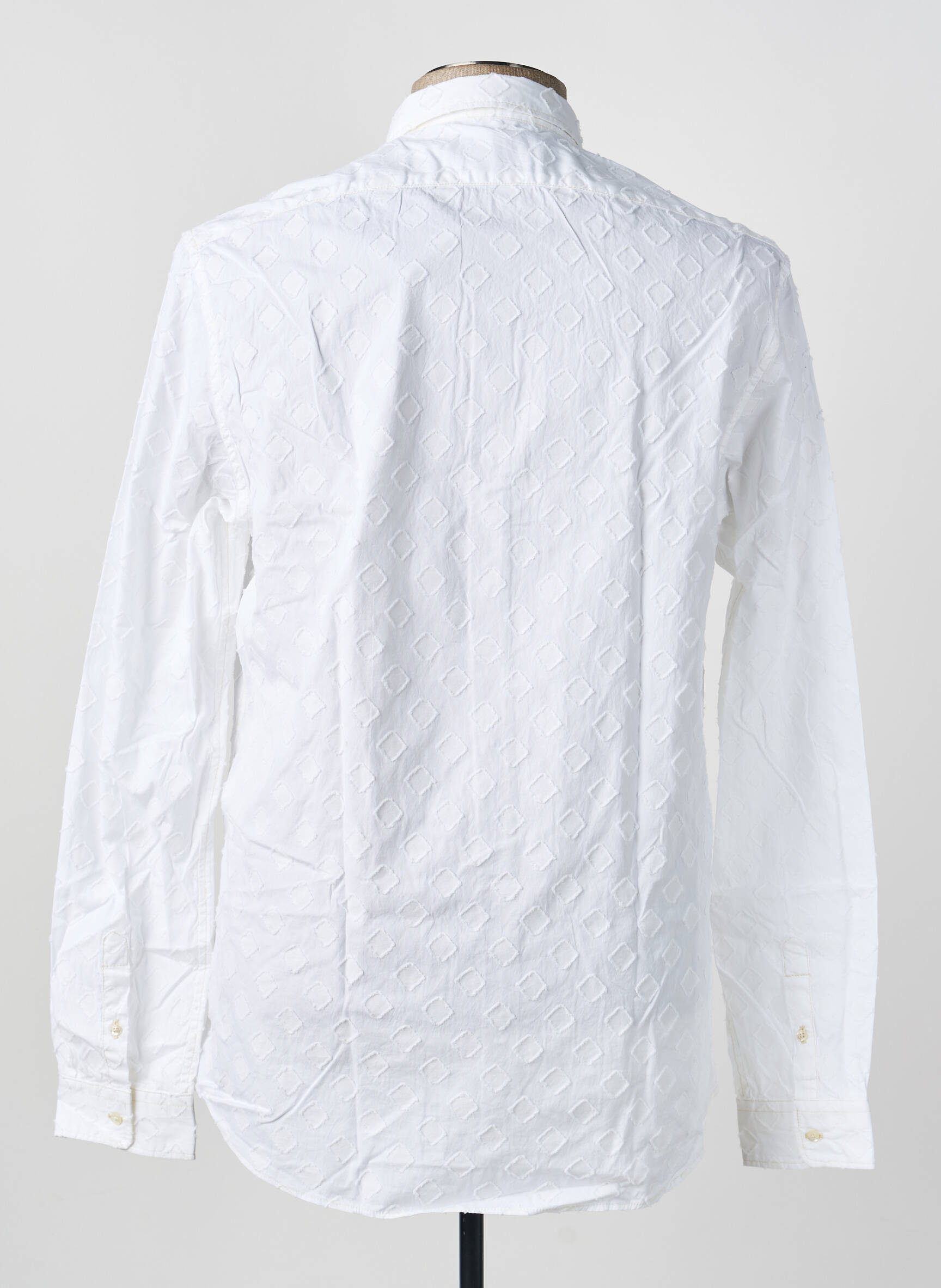 Ilgomis rankovėmis marškinys centrinė iškirptė baltas SCOTCH & SODA vyras