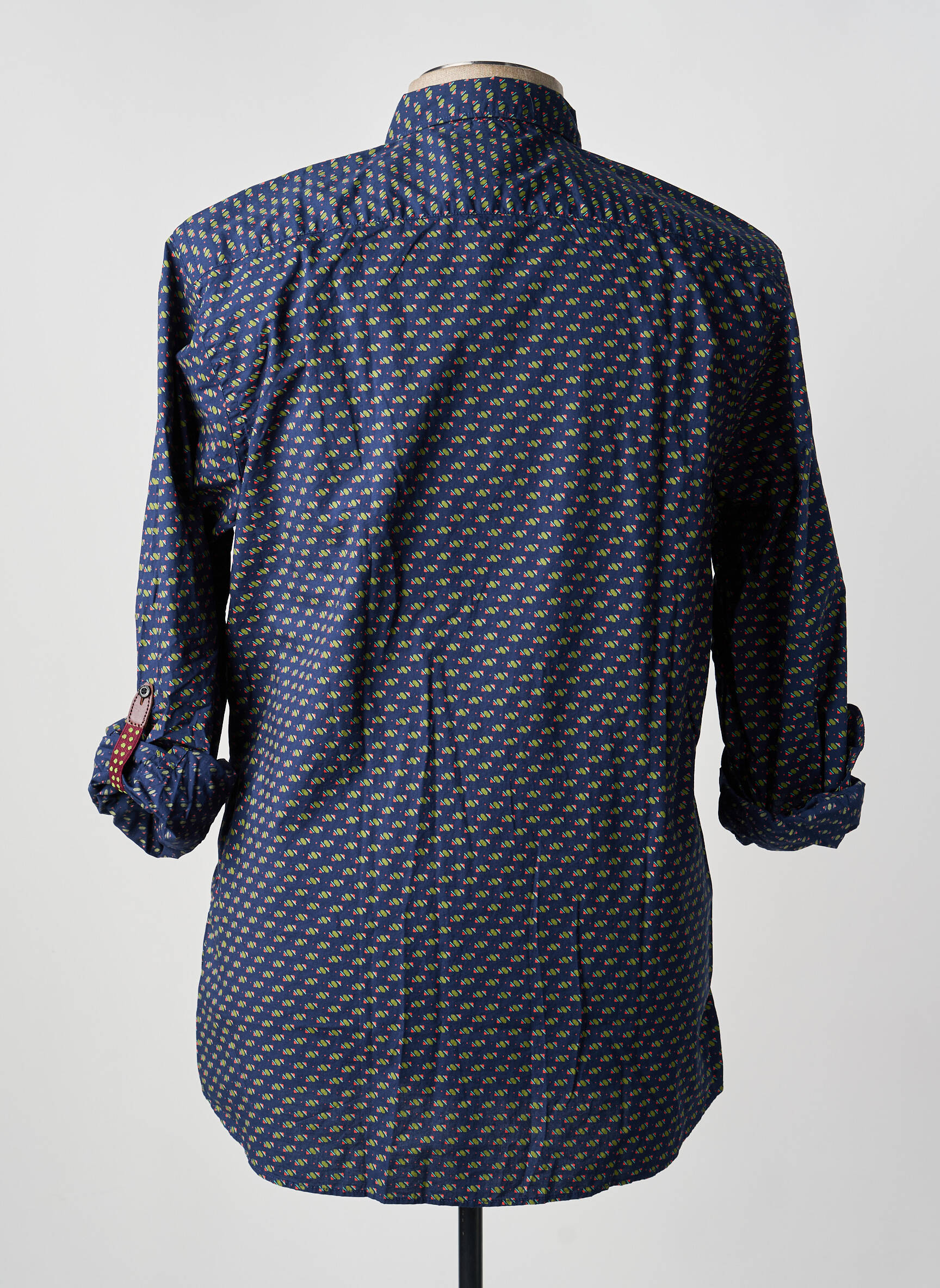 Ilgomis rankovėmis marškinys kišenės mėlyna SCOTCH & SODA vyras