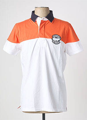 Polo jersey audinys trumpas rankovės oranžinė CLASSIC ALL BLACKS vyras