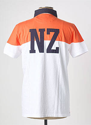 Polo jersey audinys trumpas rankovės oranžinė CLASSIC ALL BLACKS vyras
