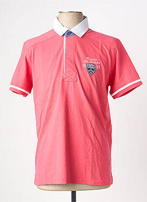 Polo sietspausdinimas trumpas rankovės raudona CLASSIC ALL BLACKS vyras