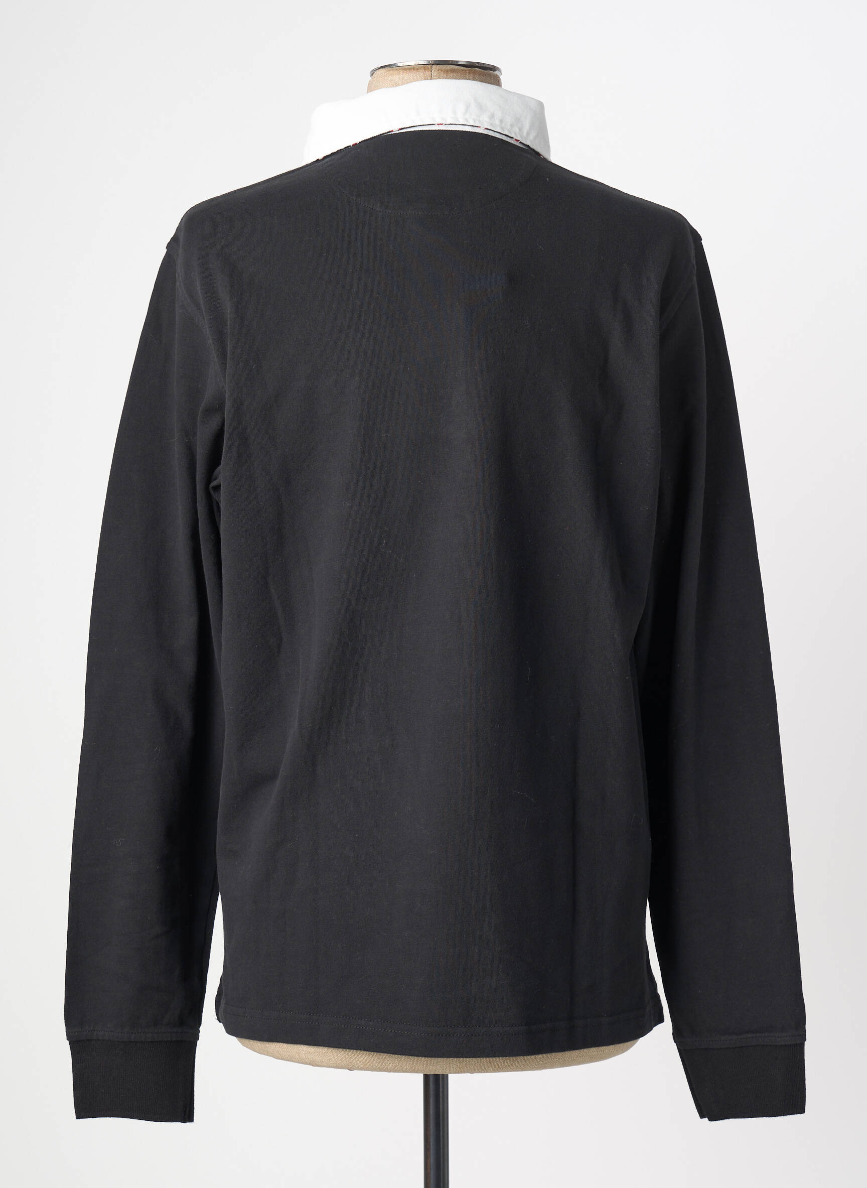 Polo ilgos rankovės ilgos rankovės juodas CLASSIC ALL BLACKS vyras