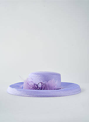 Skrybėlė vakarinės aprangos pasirinkimas violetinis LES CHAPEAUX DE LISA moteris