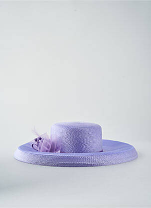 Skrybėlė vakarinės aprangos pasirinkimas violetinis LES CHAPEAUX DE LISA moteris