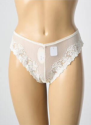 Tanga tamprumas bežinis ALNA LINGERIE moteris