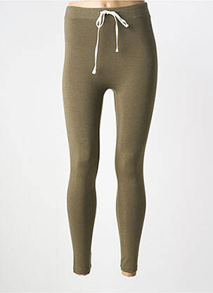 Legingas jersey audinys normala dydis žalias SWEET PANTS moteris
