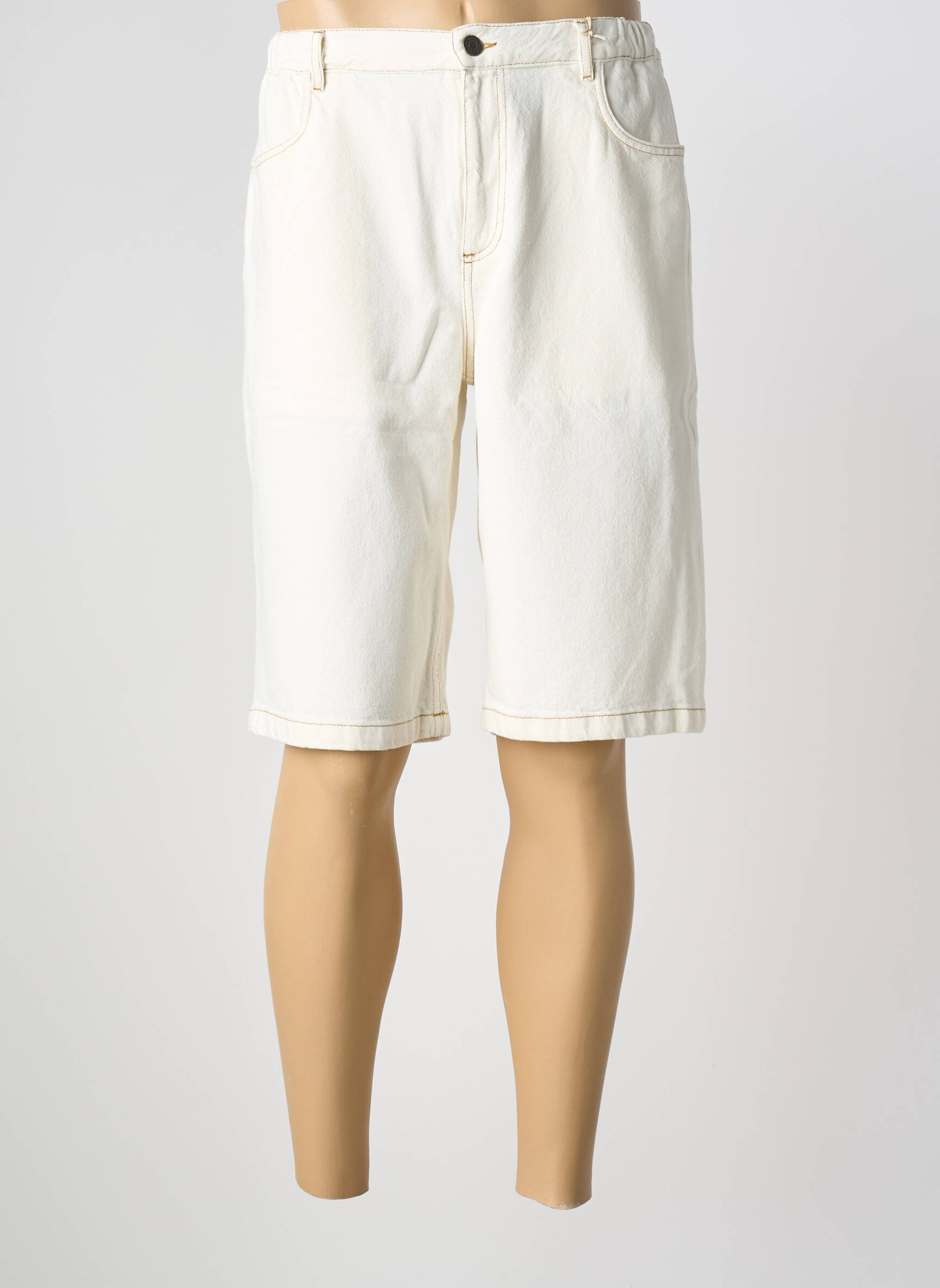 Bermudas denimo audinys normala dydis bežinis AMERICAN VINTAGE vyras
