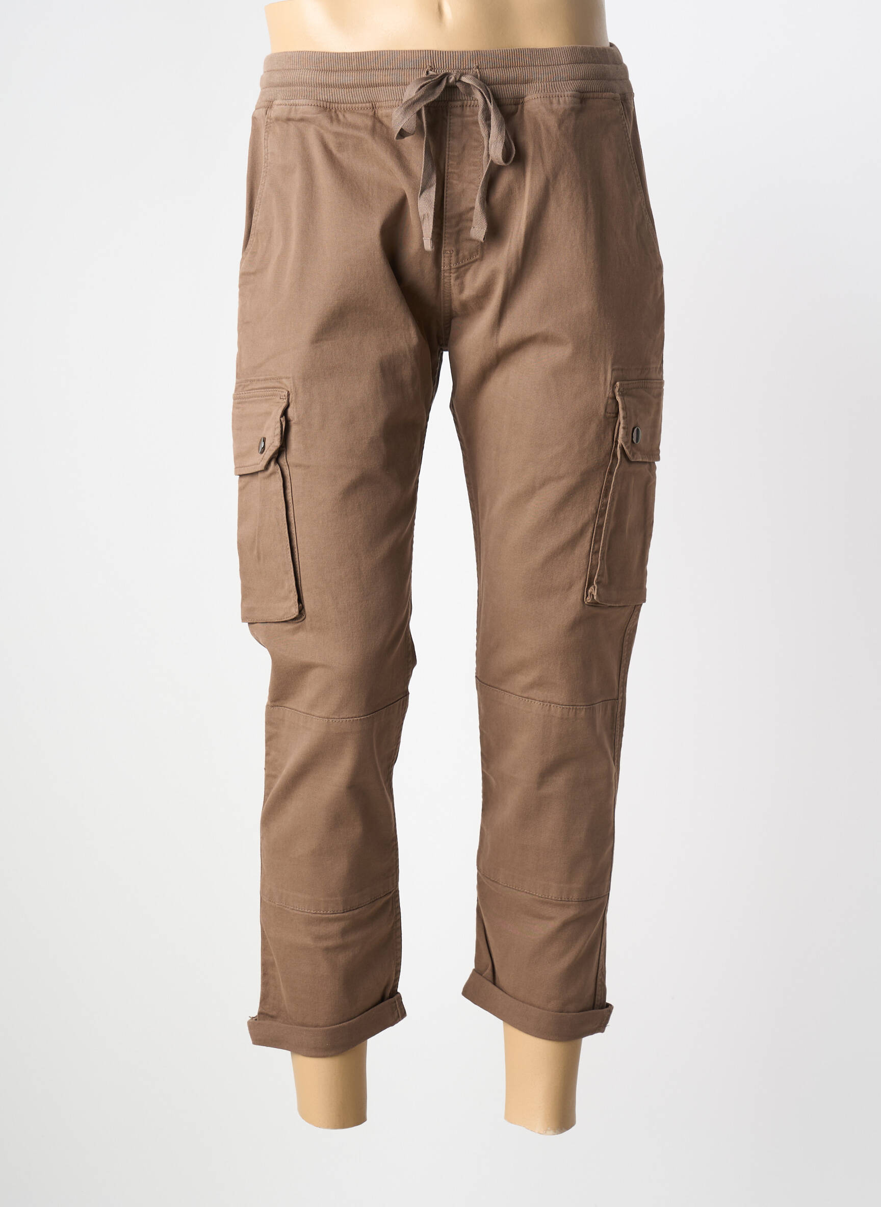 Kargo kelnė lieknas normala dydis rudas SWEET PANTS vyras