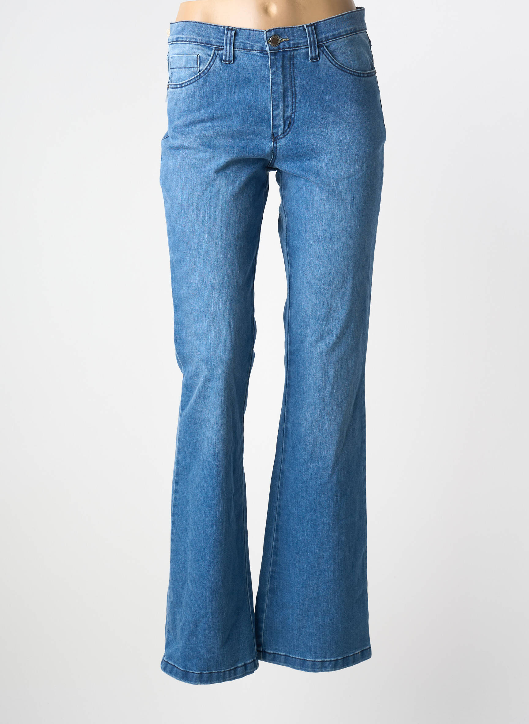 Bootcut džinsai normala dydis normala dydis mėlyna WALTRON moteris