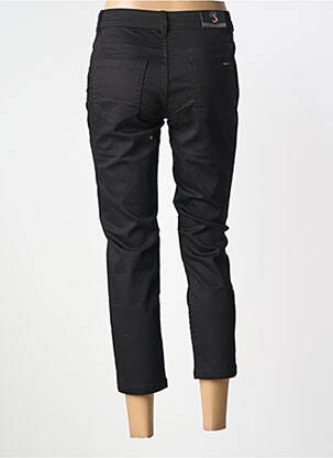 Pusilgių kelnių tamprumas normala dydis juodas S.QUISE moteris