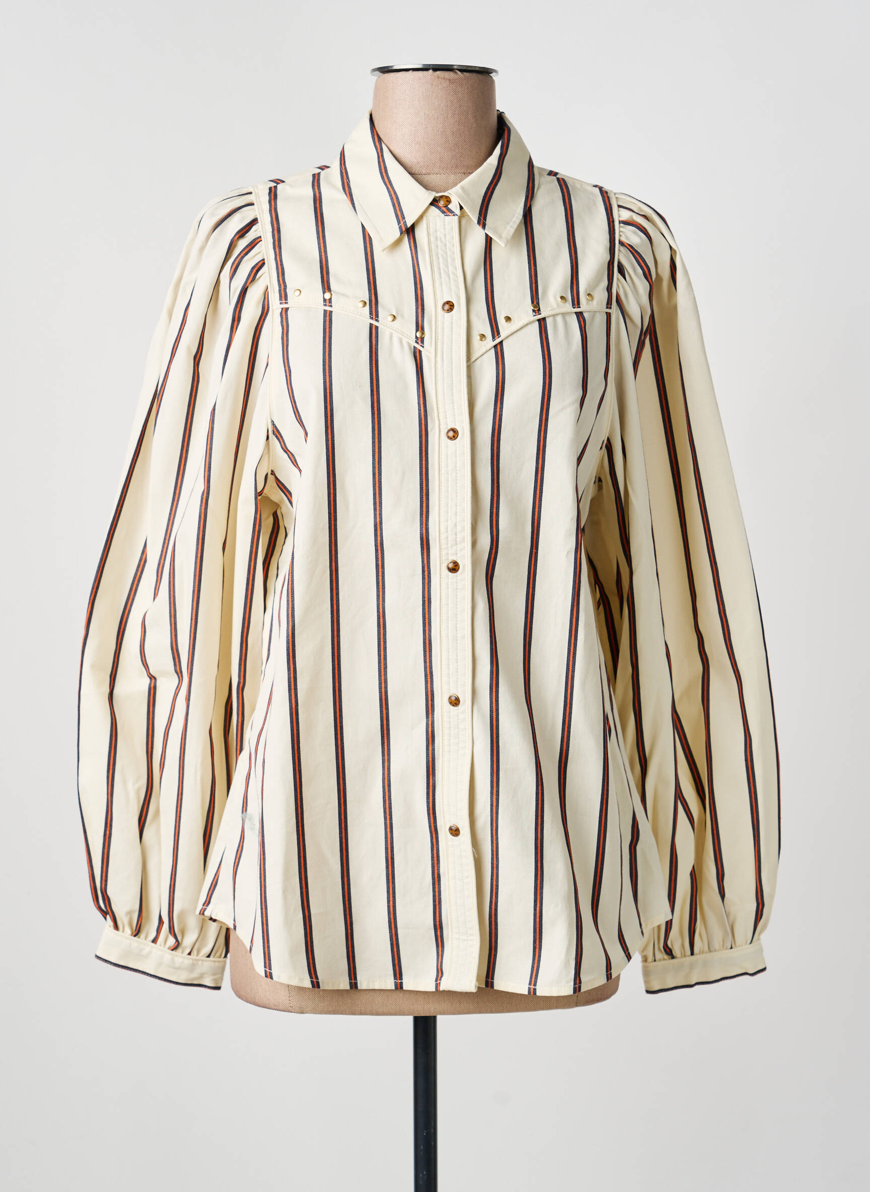 Moteriškas marškinys fantazijos raštas ilgos rankovės bežinis SCOTCH & SODA moteris