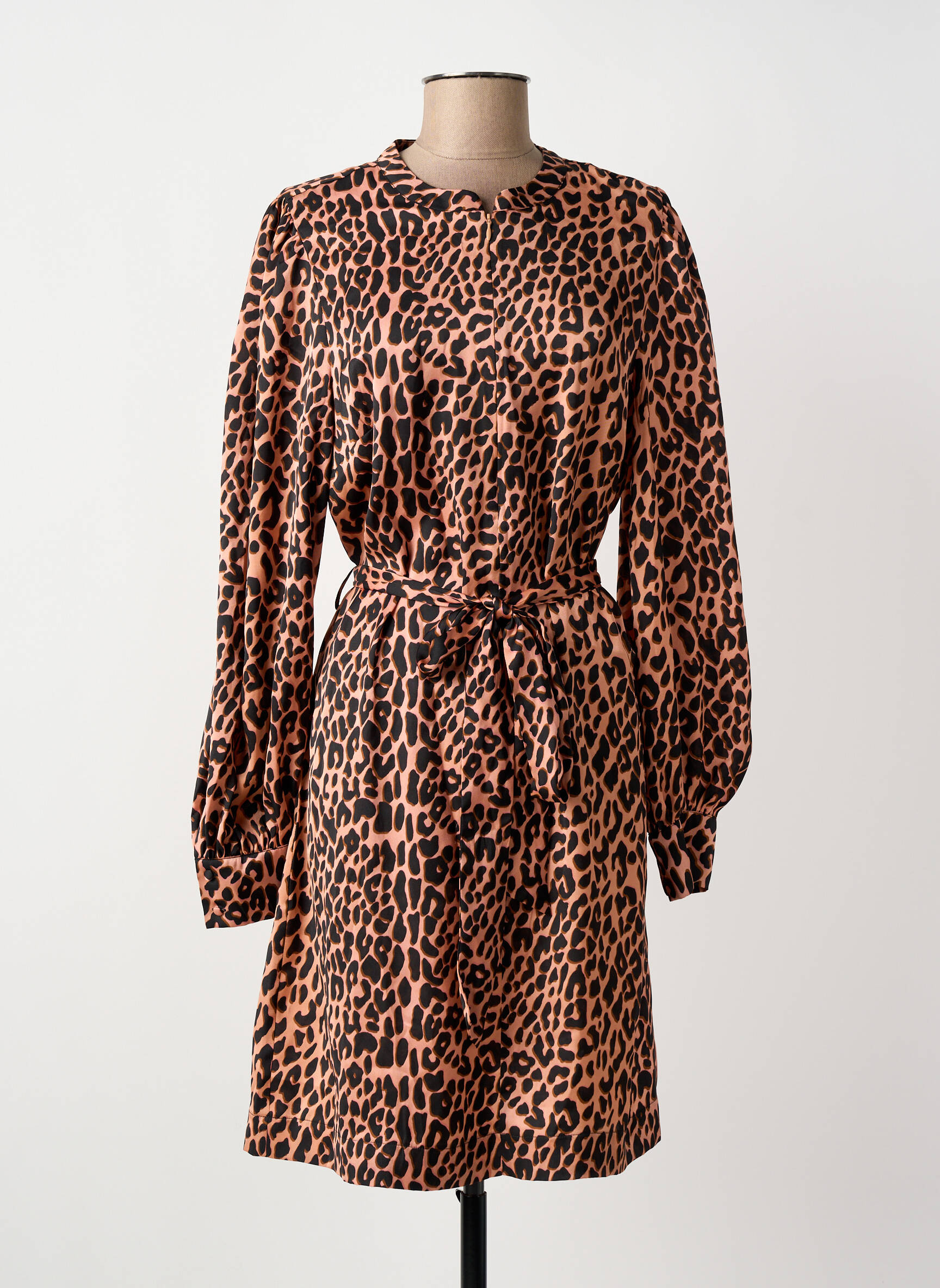 Pusilgių suknelė ilgos rankovės ilgos rankovės rožinė SCOTCH & SODA moteris