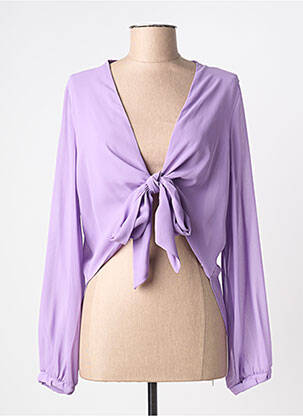 Bolero lengva ir skaidri violetinis KOCCA moteris