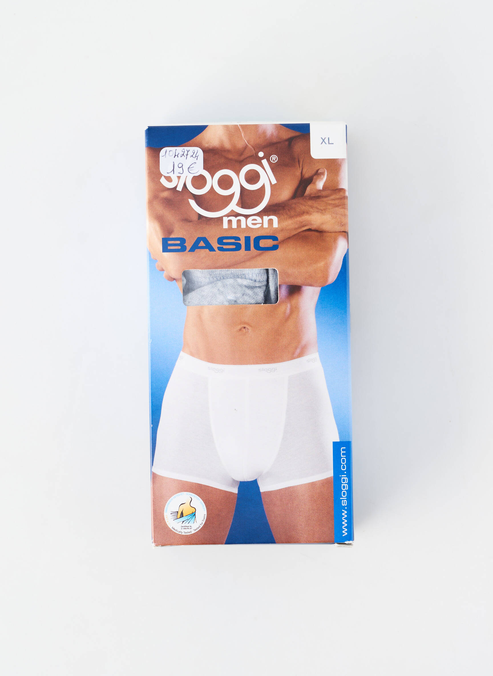 Bokseris fantazijos raštas pilka SLOGGI vyras